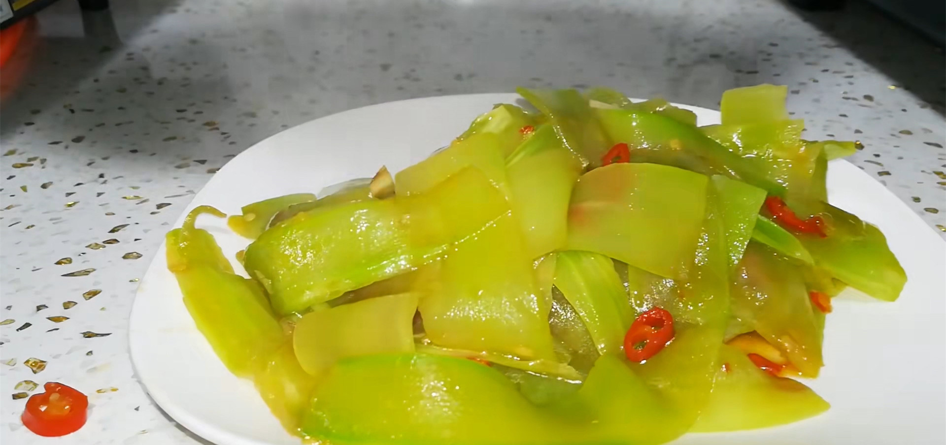 Stir-fried Celtuce recipes - Cook Chinese Foods